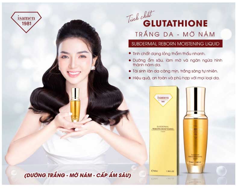 Tinh chất trắng da isamen Tinh chất trắng da isamen